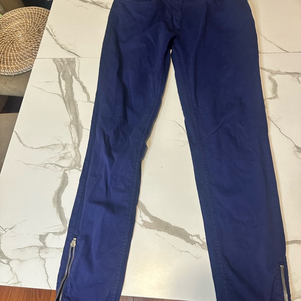 Women's Blue Skinny Pants